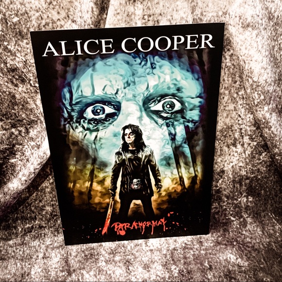 ALICE COOPER 3 PK PR PROMOTIONAL TOUR POSTERS